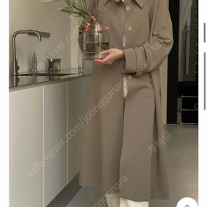 킨다베이지 소렌티 트렌치 코트 카키베이지