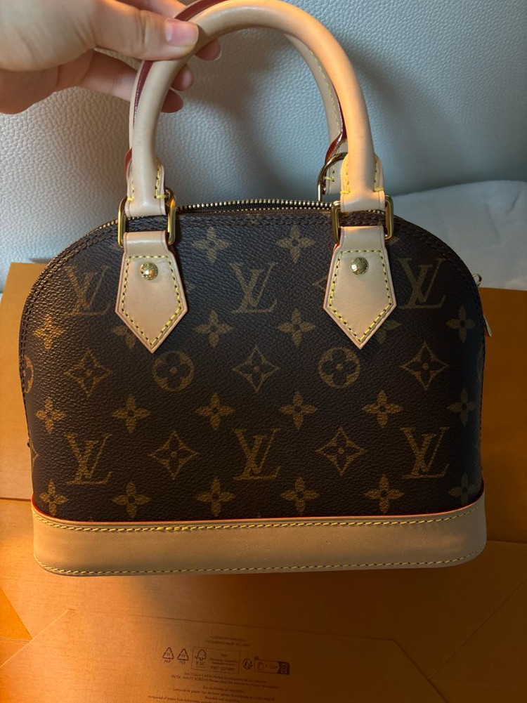 루이비통 알마bb 풀구성 에삐 핸드백 가방--1