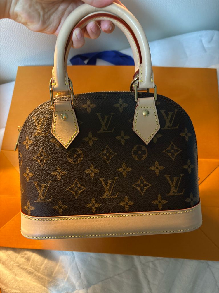 루이비통 알마bb 풀구성 에삐 핸드백 가방--2