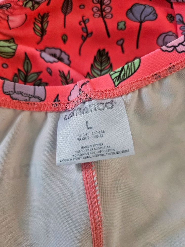 르망고키즈 여아 수영복 포프리피치걸 L 이미지