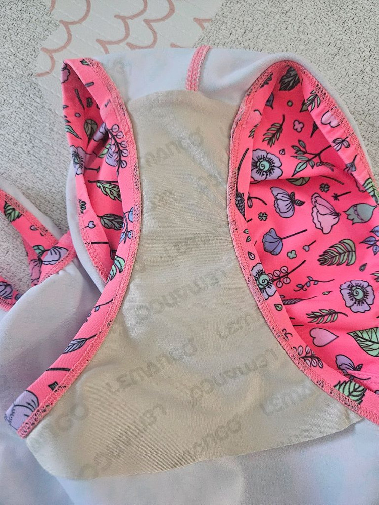 르망고키즈 여아 수영복 포프리피치걸 L 이미지