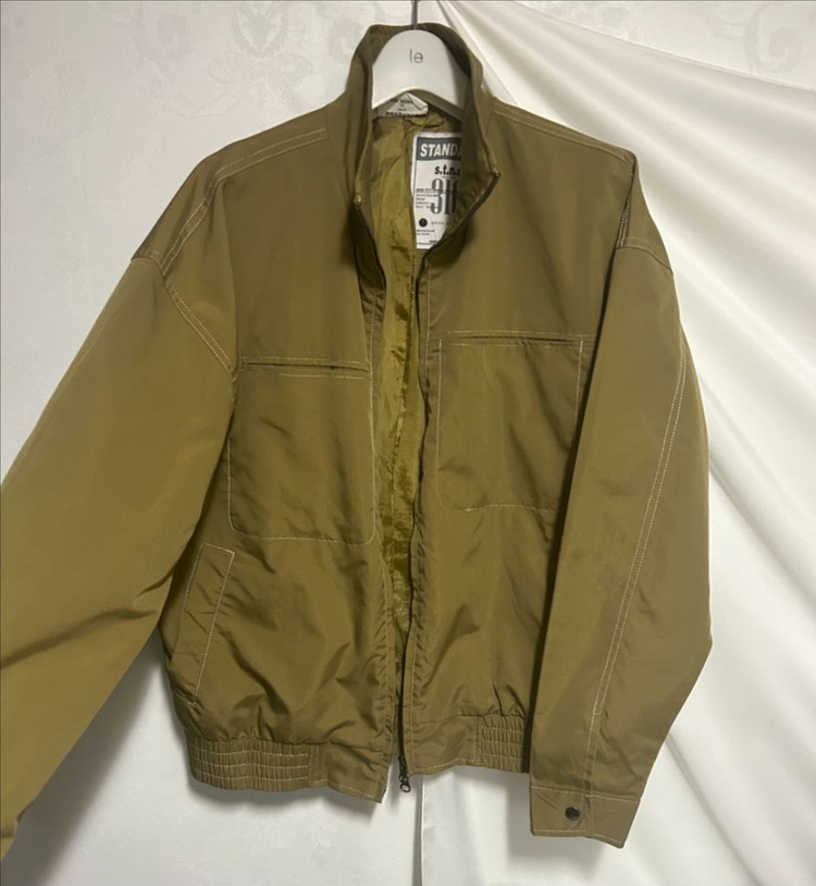 제너럴아이디어 간절기 스티치 바람막이 봄자켓 판매 이미지