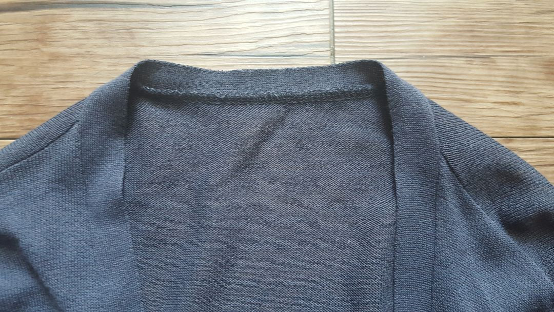 사이즈55 66 롱가디건 간절기 블랙 그레이 챠콜 이미지