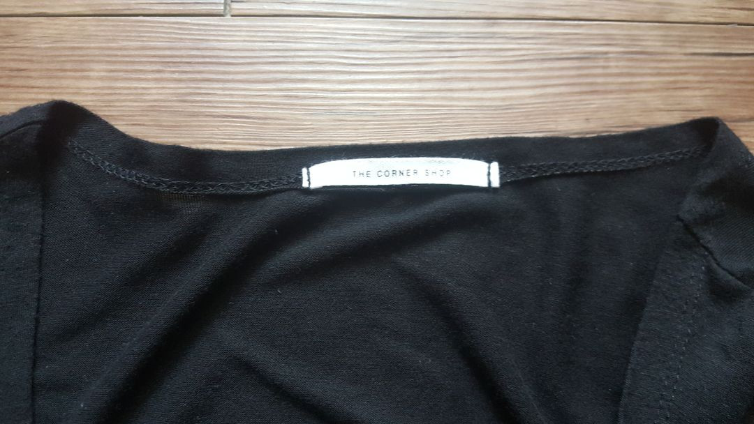 사이즈55 66 롱가디건 간절기 블랙 그레이 챠콜 이미지