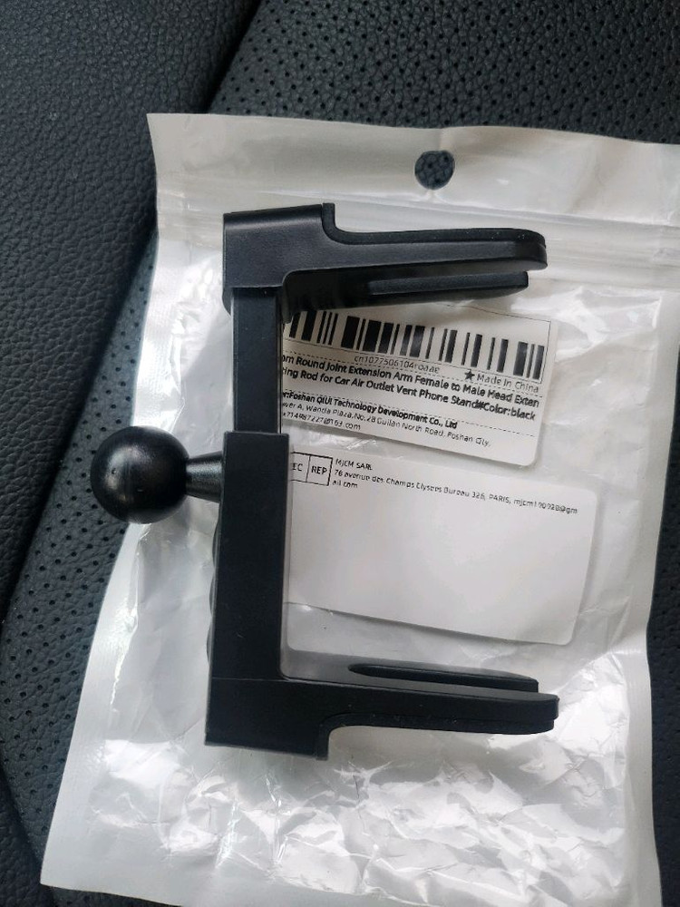 벤츠 차량용 핸드폰 송풍구 거치대 이미지