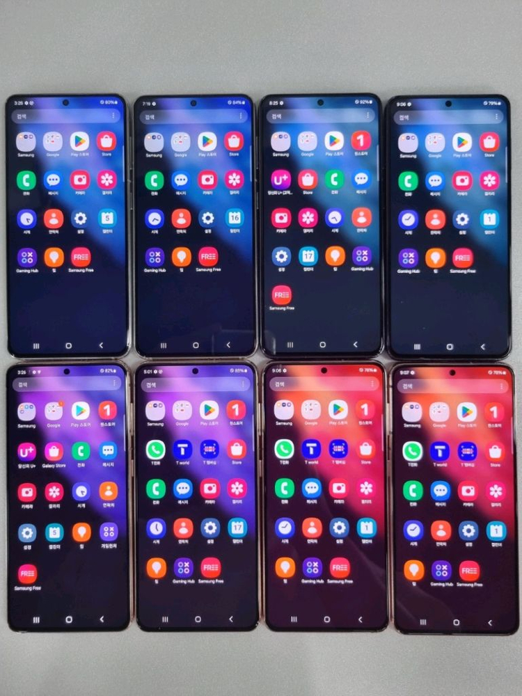 s7 s8 s9 s10 s20 s21 노트9 노트10 노트20 중고폰 이미지