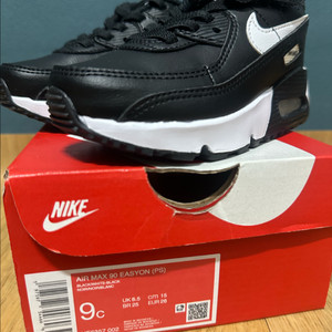 (새상품) 나이키 에어맥스 90 이지온 PS 150 블랙