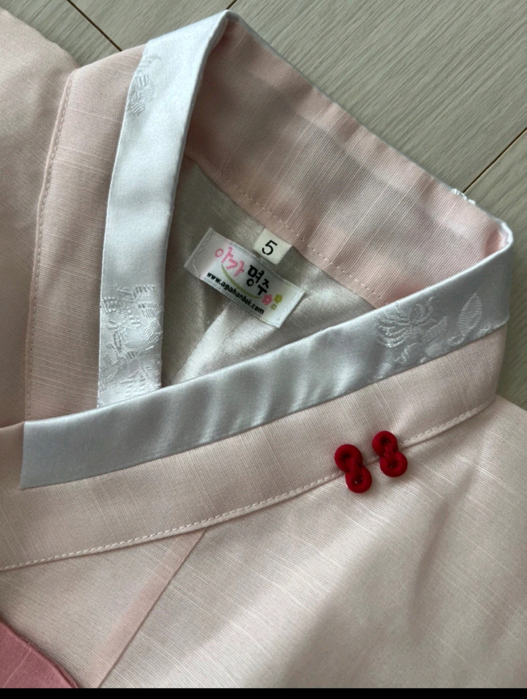 아기명주 여아한복5호--2