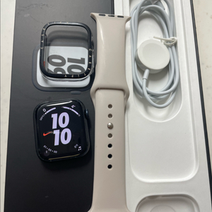 애플워치7나이키 41mm 미드나이트