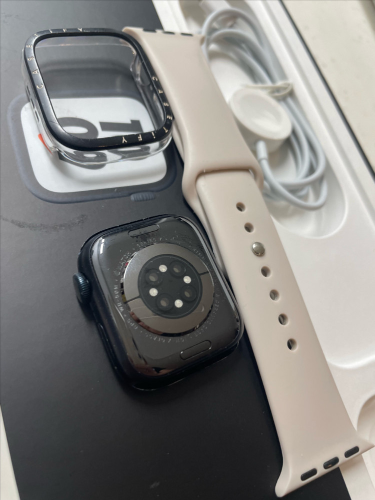 애플워치7나이키 41mm 미드나이트--3