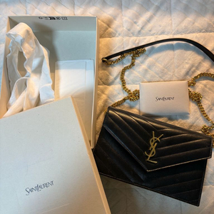 입생로랑 카산드라 마틀라세 체인백 가방 숄더백 엔벨로프