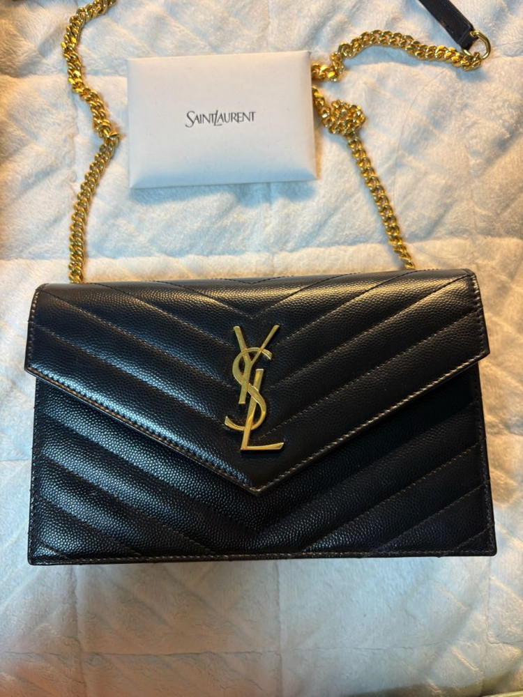 입생로랑 카산드라 마틀라세 체인백 가방 숄더백 엔벨로프--1