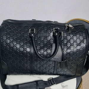 구찌 시마가죽 보스톤백 이미지