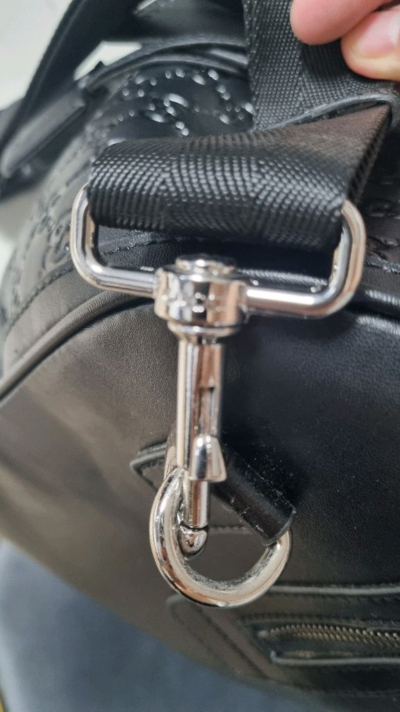 구찌 시마가죽 보스톤백 이미지