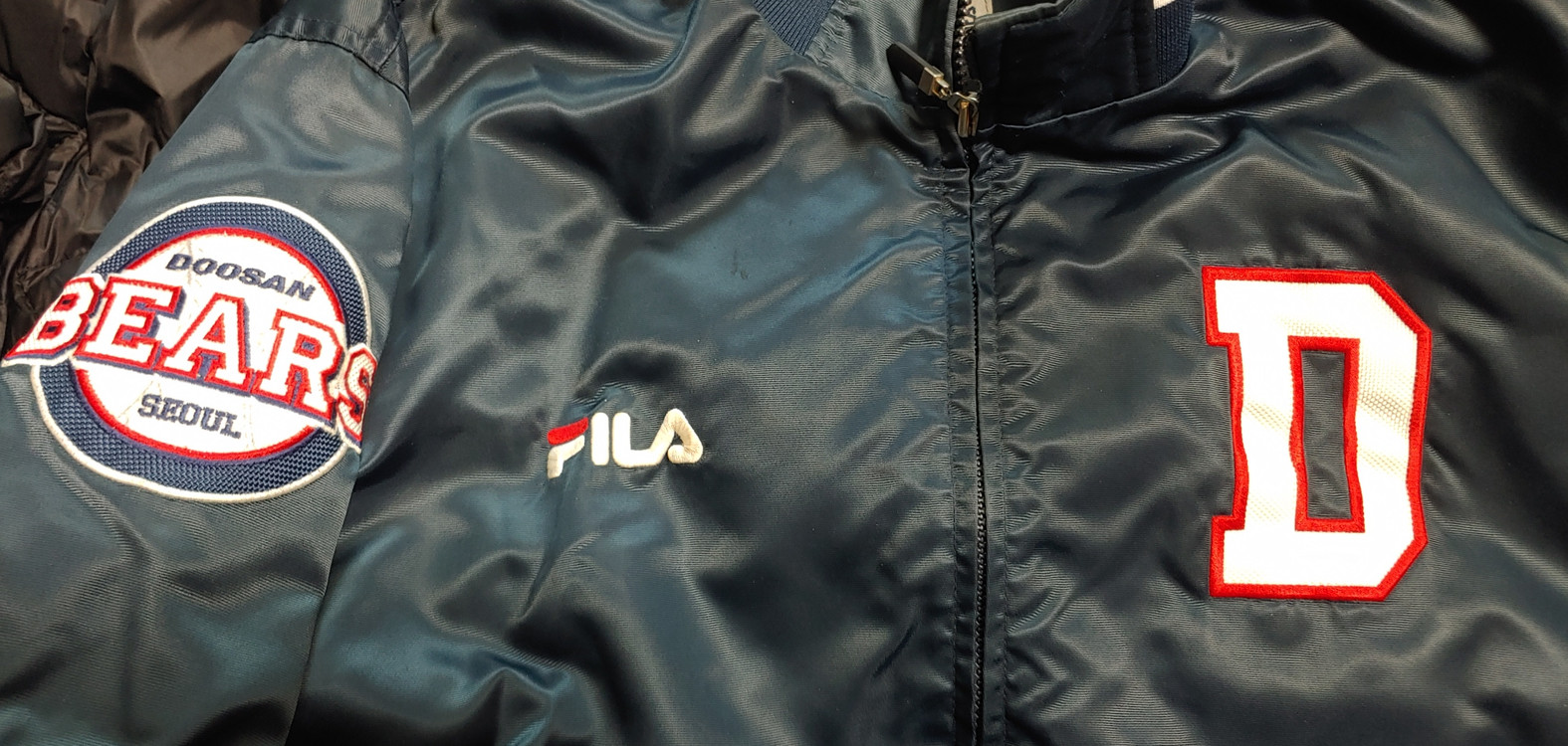 두산 베어스 휠라 춘추점퍼 105--2