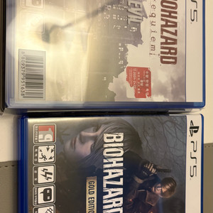 ps5 바이오하자드 레퀴엠 & 바이오하자드re4