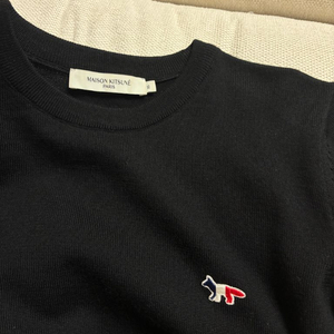 메종키츠네 니트 블랙 xs 사이즈