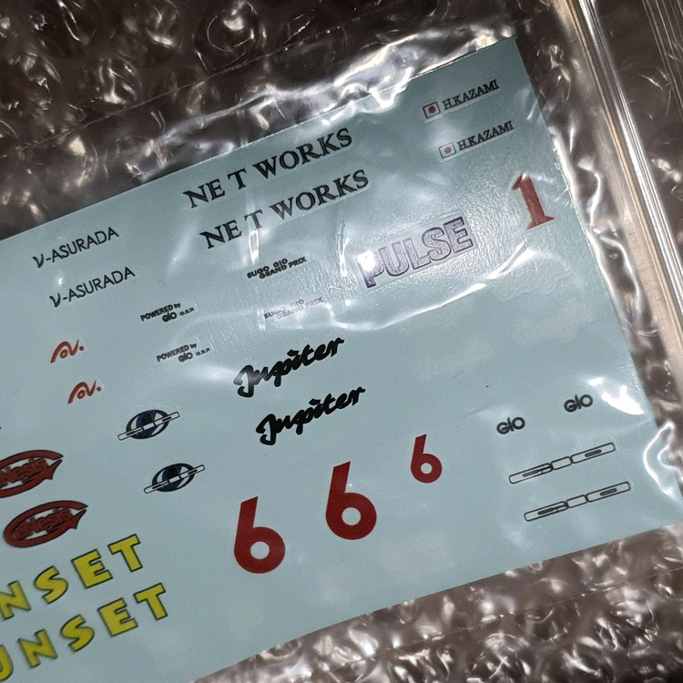 사이버포뮬러 아스라다 풀 레진킷 이미지