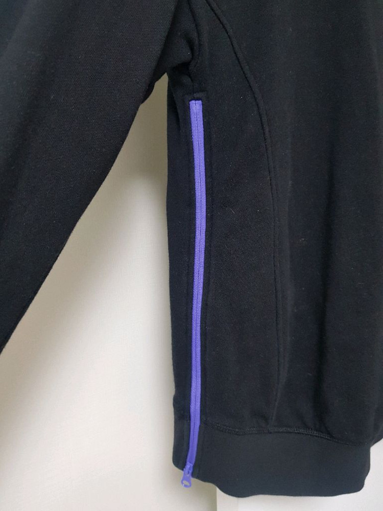 푸마 블랙 집업 의류 스포츠 트레이닝복 상의 캐주얼 일상복 운동복 사이즈 L--8