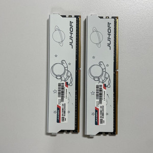 주호 JUHOR DDR4 16GB * 2 = 32GB 3600 CL18 화이트 램 이미지