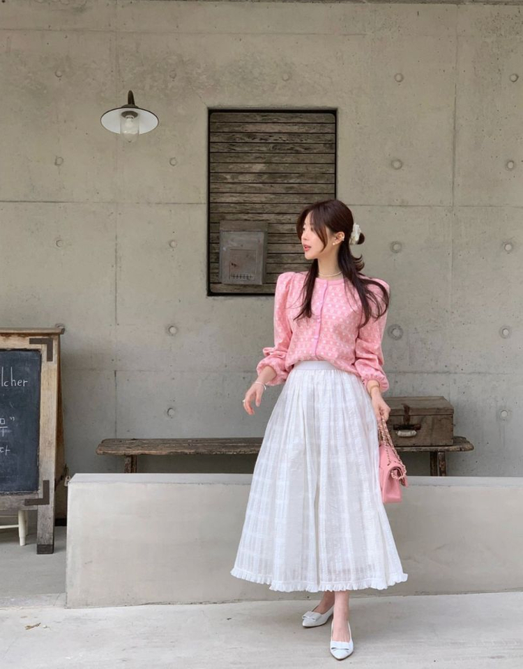 [새상품] 바이씨니 제작체크쁘띠 스커트 이미지