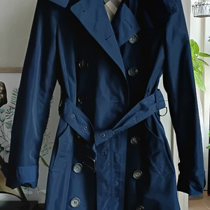 버버리 런던 잉글랜드 네이비 트렌치 코트(정품)