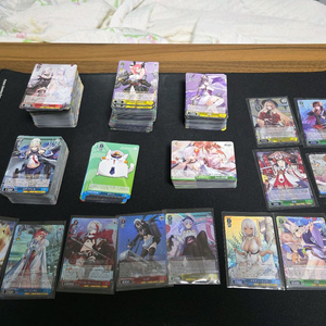 바이스슈발츠 벽람항로 vol.1 4박스 개봉카드 세트 이미지