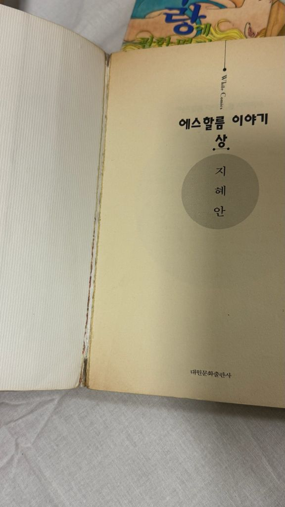 지혜안 한혜연 한승희 이강주 하시현 만화책 이미지