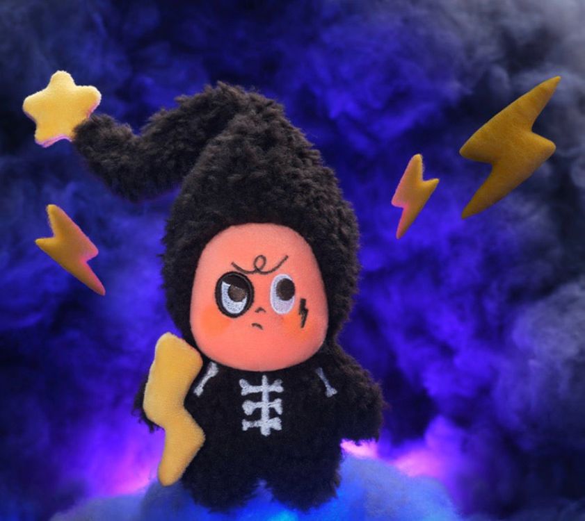 (일괄) 팝마트 작은별 일기예보 시크릿 번개 경고 피규어 키링 인형--2