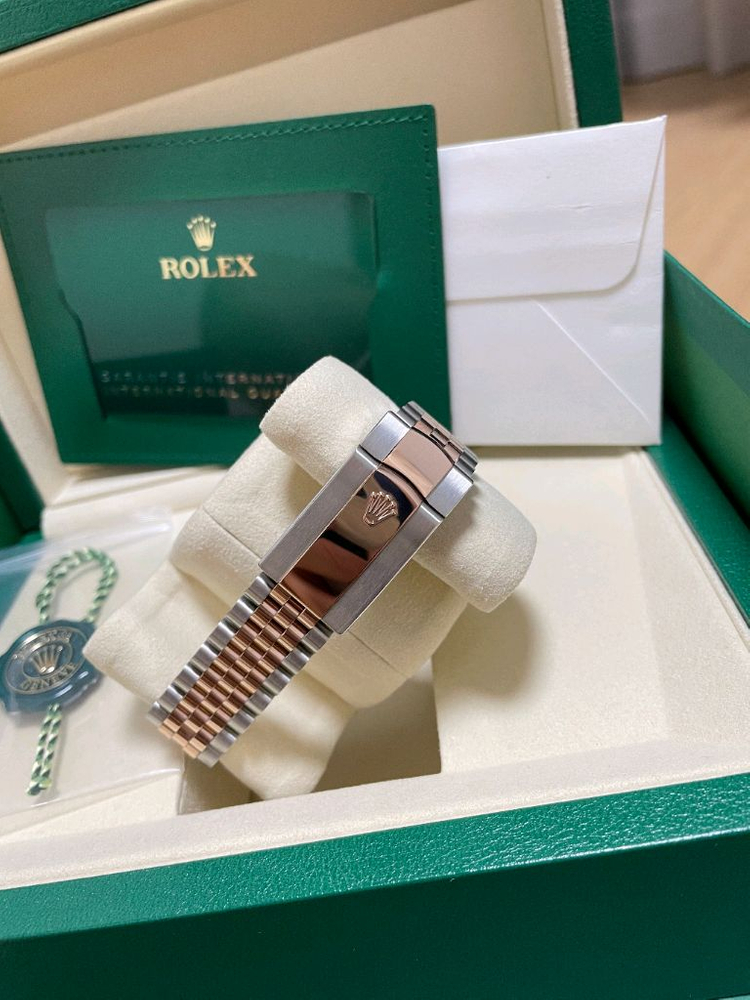 롤렉스 126331 데이저스트 41 초코판 바 인덱스 로골콤비--4