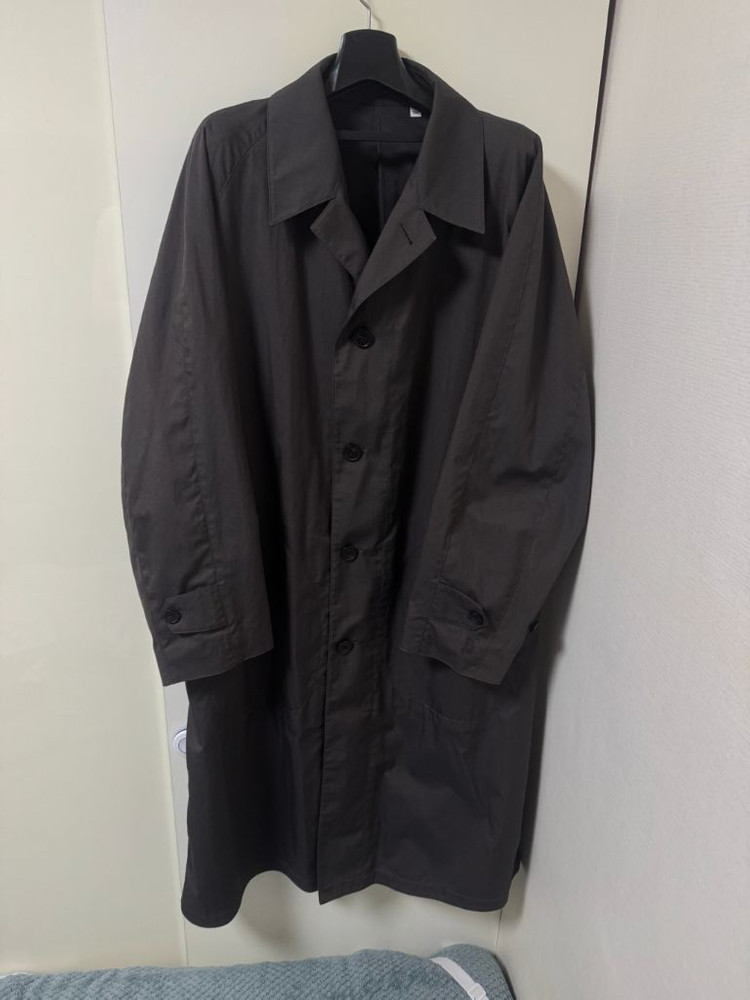 [XL]유니클로U 싱글브레스트 트렌치코트--3