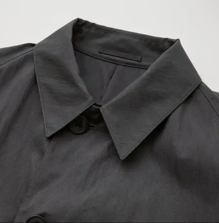 [XL]유니클로U 싱글브레스트 트렌치코트--6
