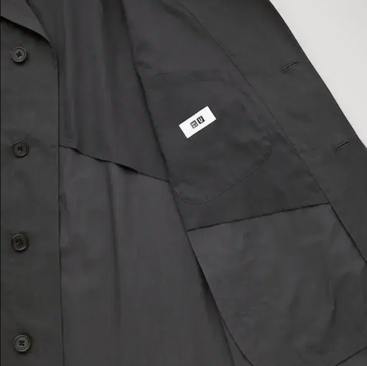 [XL]유니클로U 싱글브레스트 트렌치코트--7