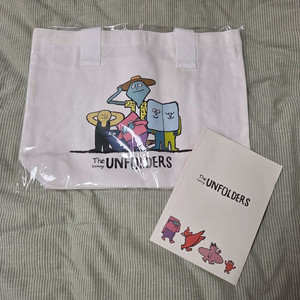 장줄리앙 협업 갤럭시 Z 플립 언폴더스 토트백 에코백 새상품 이미지