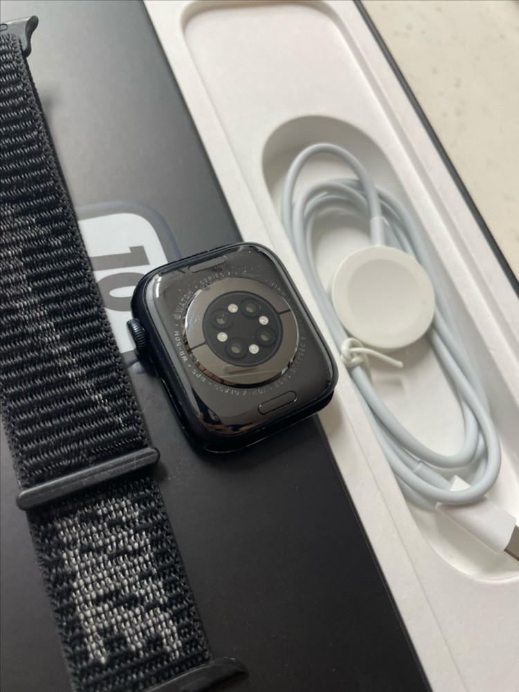 애플워치7나이키 41mm 미드나이트--2