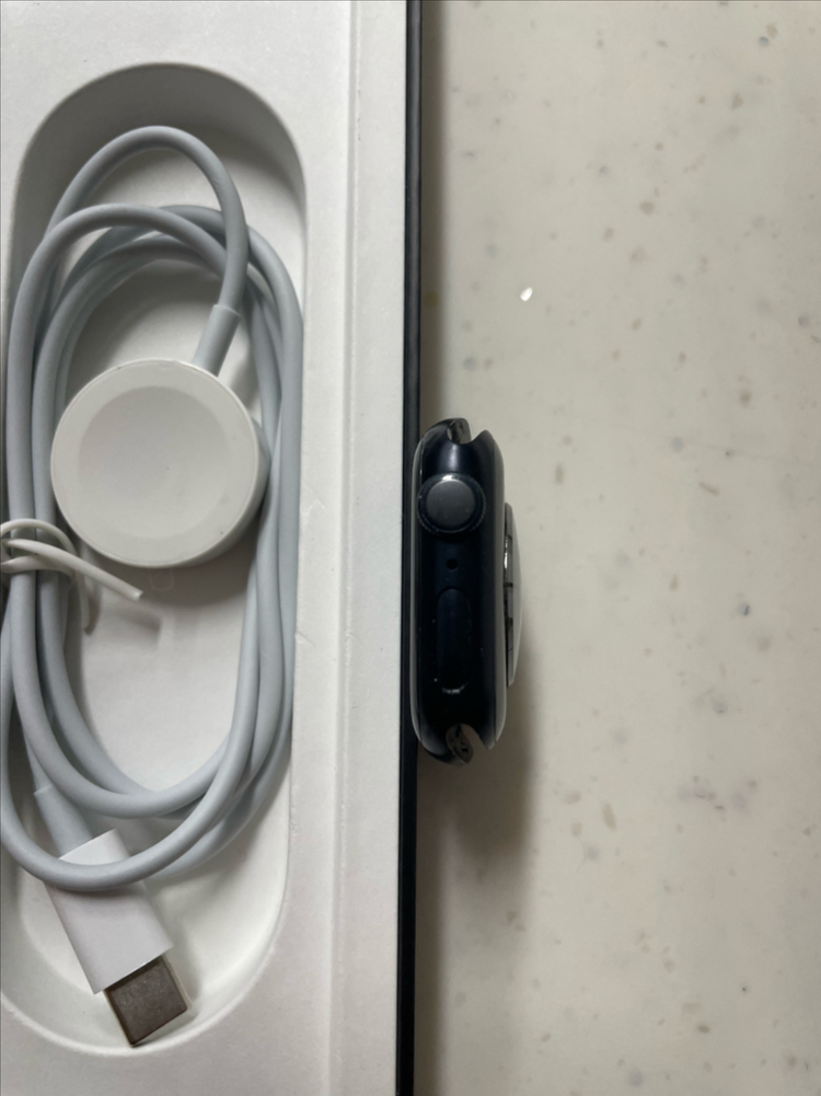 애플워치7나이키 41mm 미드나이트--3