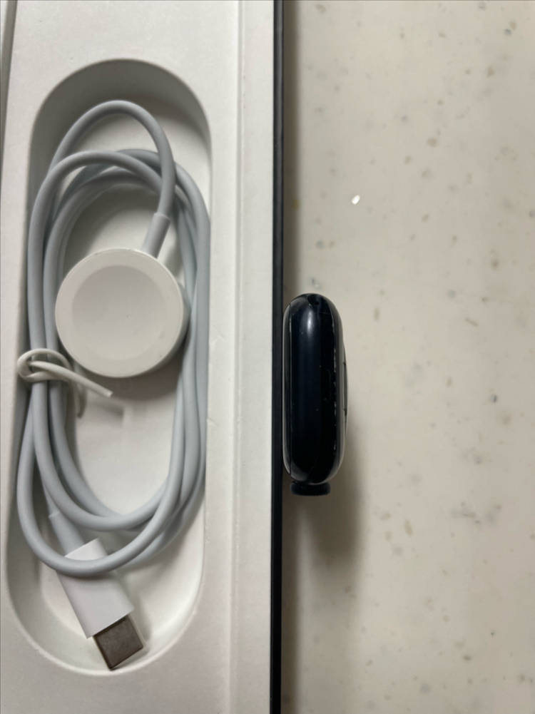 애플워치7나이키 41mm 미드나이트--4