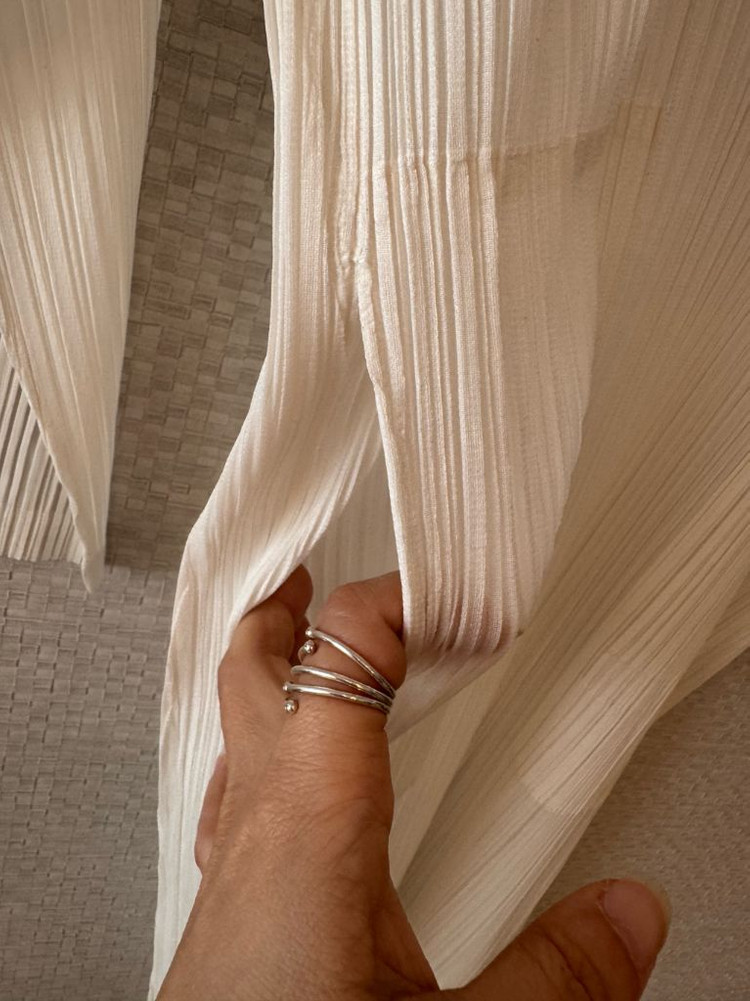 플리츠플리즈 2월 먼슬리 원피스 화이트 이미지