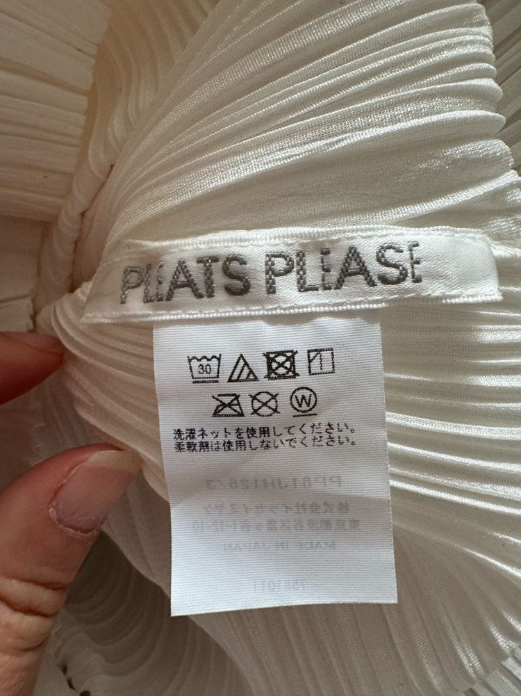 플리츠플리즈 2월 먼슬리 원피스 화이트 이미지