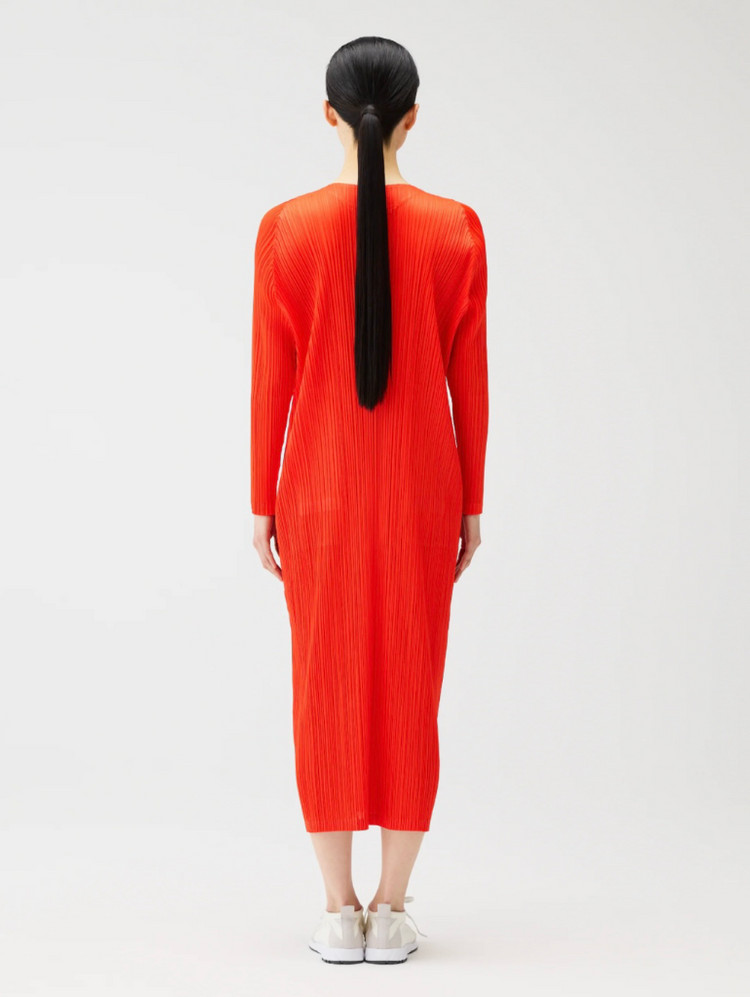 플리츠플리즈 2월 먼슬리 원피스 화이트 이미지