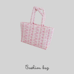 프레젠트프로젝트 쿠션백 핑크리본 이미지