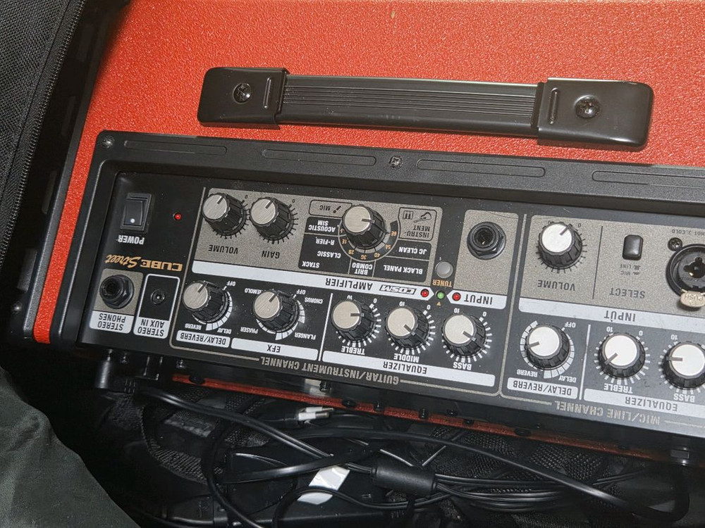 급처분 직거래!!롤랜드 큐브 스트릿(( 버스킹 세트!!)) 이미지