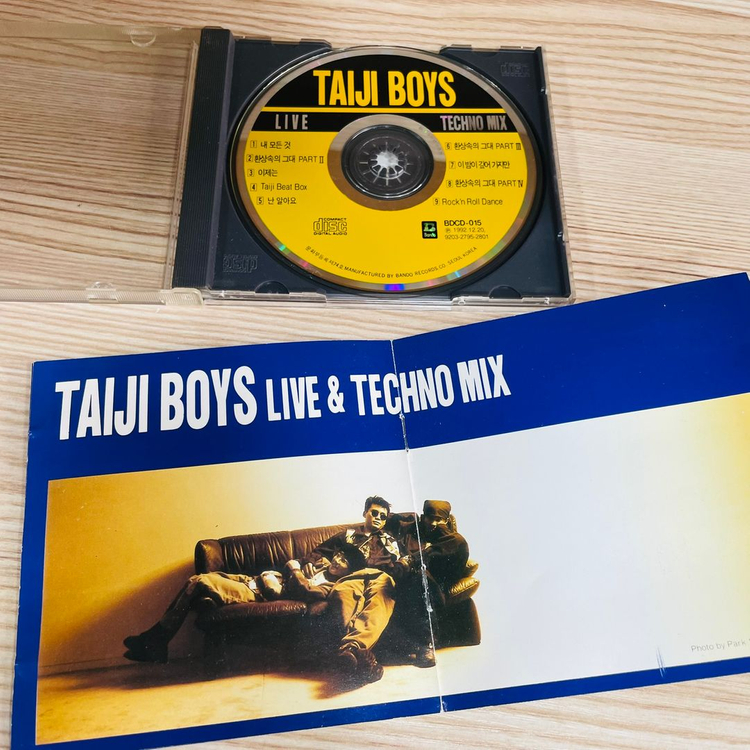 [중고음반/CD] 서태지와아이들 SeoTaiji and Boys - Live & Techno Mix--4