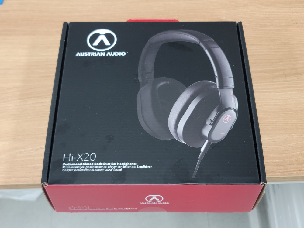 AUSTRIAN AUDIO Hi-X20 오스트리안 오디오 hi-x20 헤드폰 미개봉 새제품--1