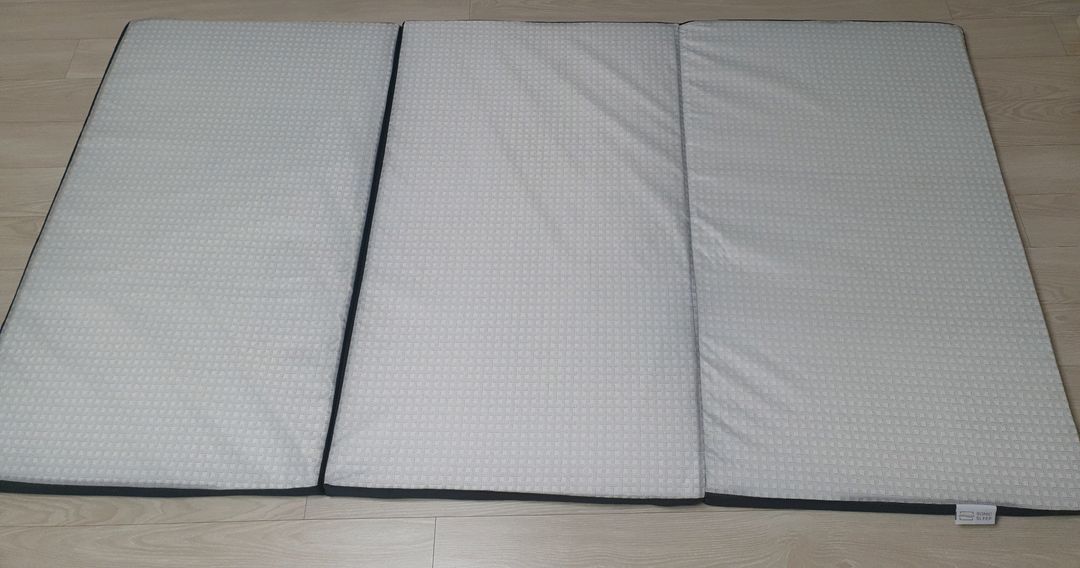 소닉슬립 접이식 워셔블 토퍼 매트리스 슈퍼싱글--1