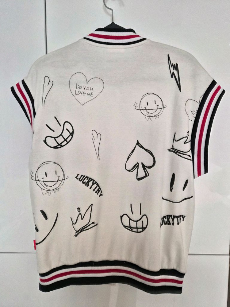 Luckytry(럭키트라이)-Drawing Line cotton Vest(150) 이미지