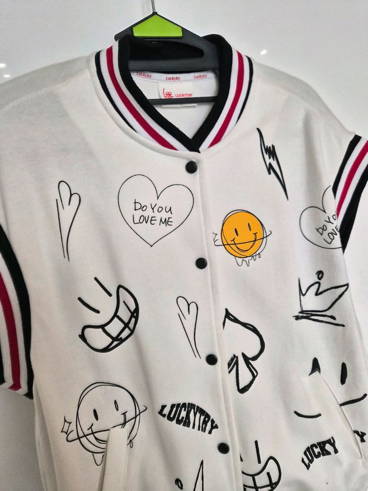 Luckytry(럭키트라이)-Drawing Line cotton Vest(150) 이미지