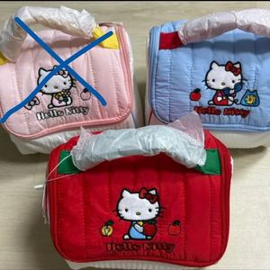 산리오 헬로키티 정품 애플 하우스 파우치 화장품 여행용 대용량 보조가방 이미지