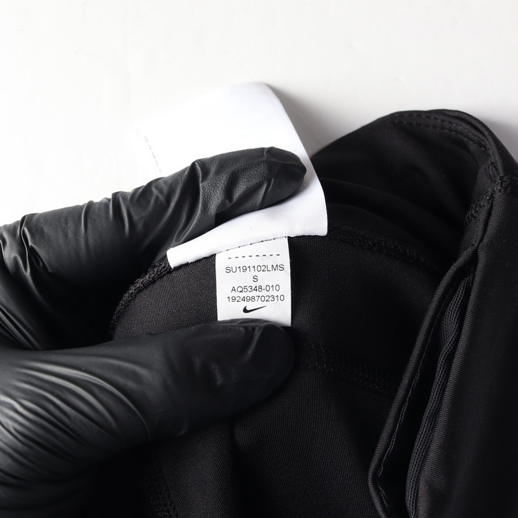 나이키 드라이핏 블랙 7/8 메쉬 배색 레깅스--7