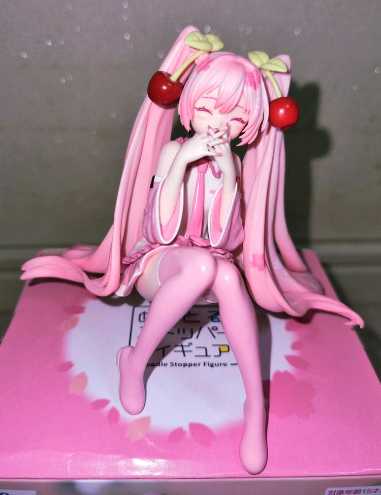 박스O) 사쿠라미쿠 2023 누들스토퍼 미소녀 보컬로이드 피규어 하츠네미쿠 미쿠 이미지